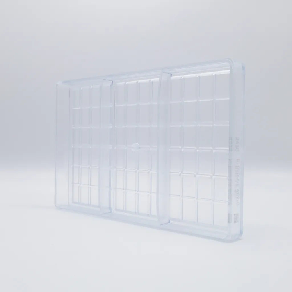 Chocolate World RM2436 / 50 g / 3 Cavities Polycarbonate Mould