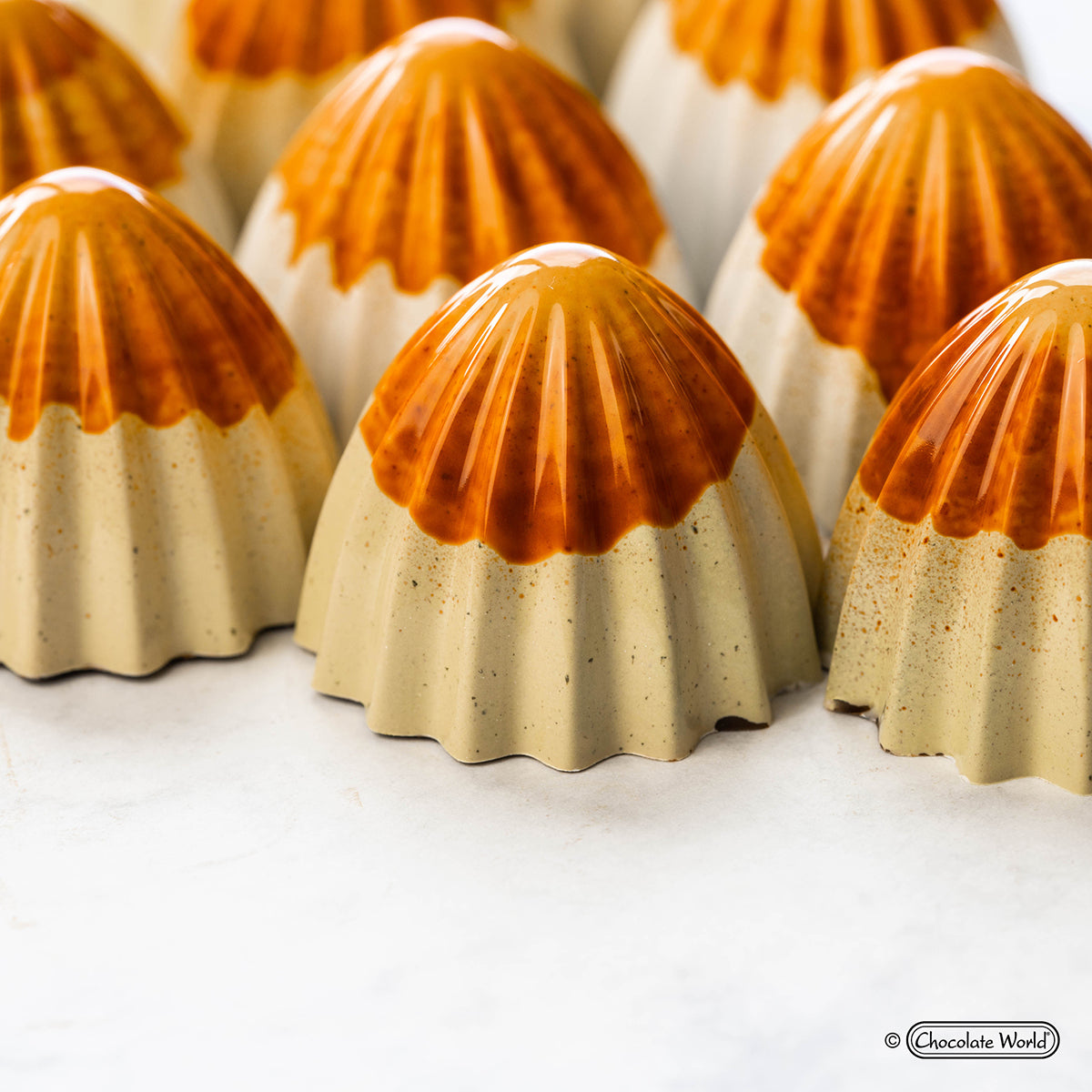 Chocolate World RM2474 / 12 g / 28 Cavities Polycarbonate Mould