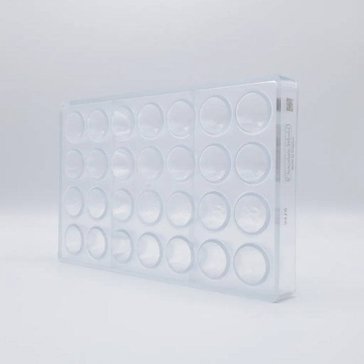 Chocolate World RM2478 / 14.5 g / 28 Cavities Polycarbonate Mould - Mangharam Chocolate Solutions