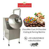 Mangharam ChocoMan Coat 24 Chocolate Coating Panning Machine