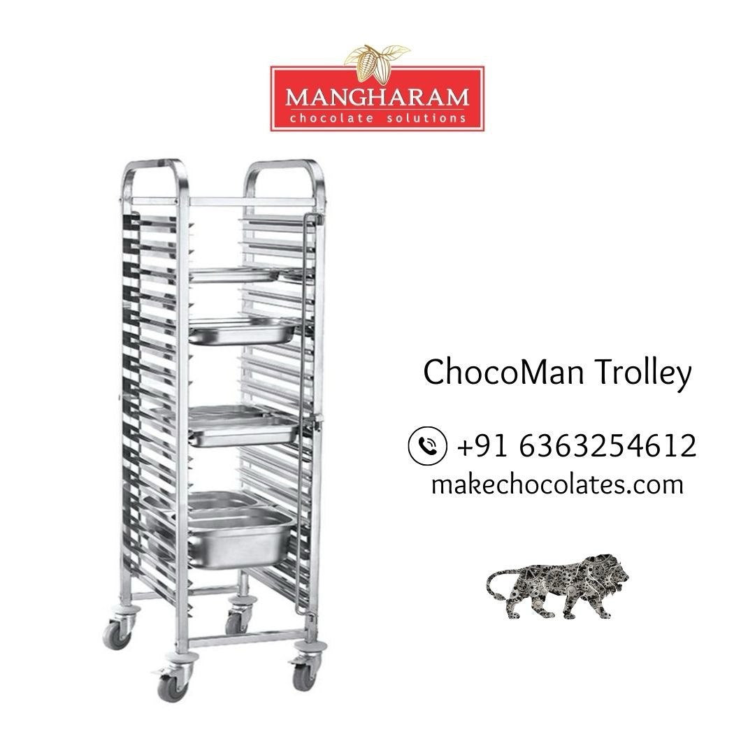 ChocoMan Stainless Steel Trolley