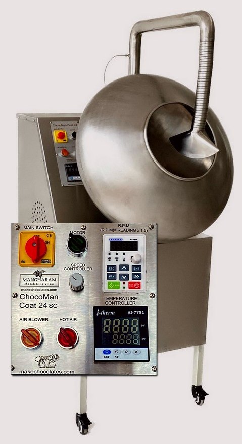 Coating & Panning Machine from Mangharam Chocolate Solutions