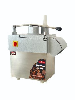 Commercial chocolate cutting machine on a white background from Mangharam