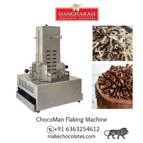 ChocoMan Flaking Machine CF-01 from Mangharam Chocolate Solutions
