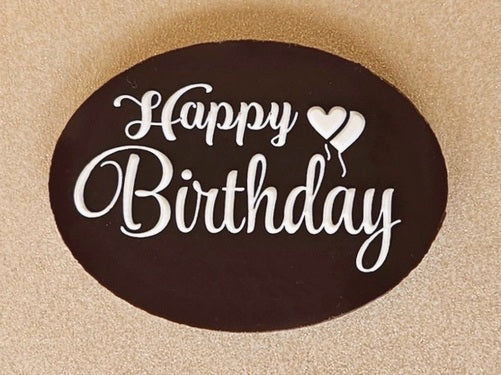 Happy Birthday Chocolate Cake Topper Mould SSP 162 from Mangharam