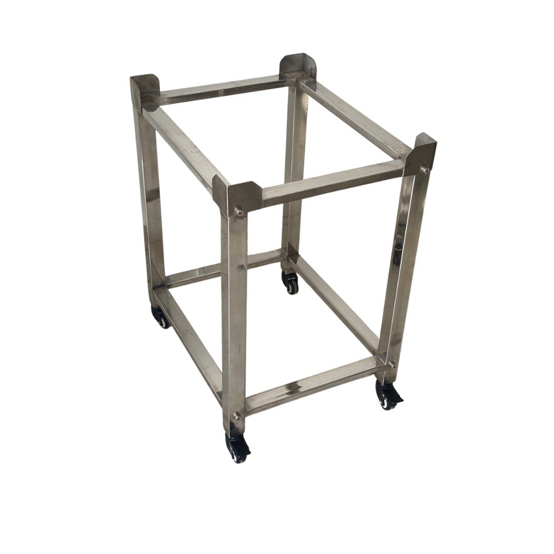 ChocoMan Stainless Steel Trolley for ChocoMan 15 Neo, option available so you dont use table space