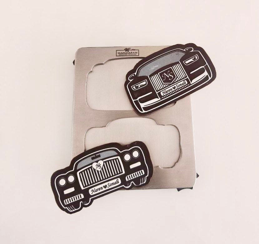 Mangharam Custom Chocolate Luxury Cars Cake Topper Mould SSP 129A