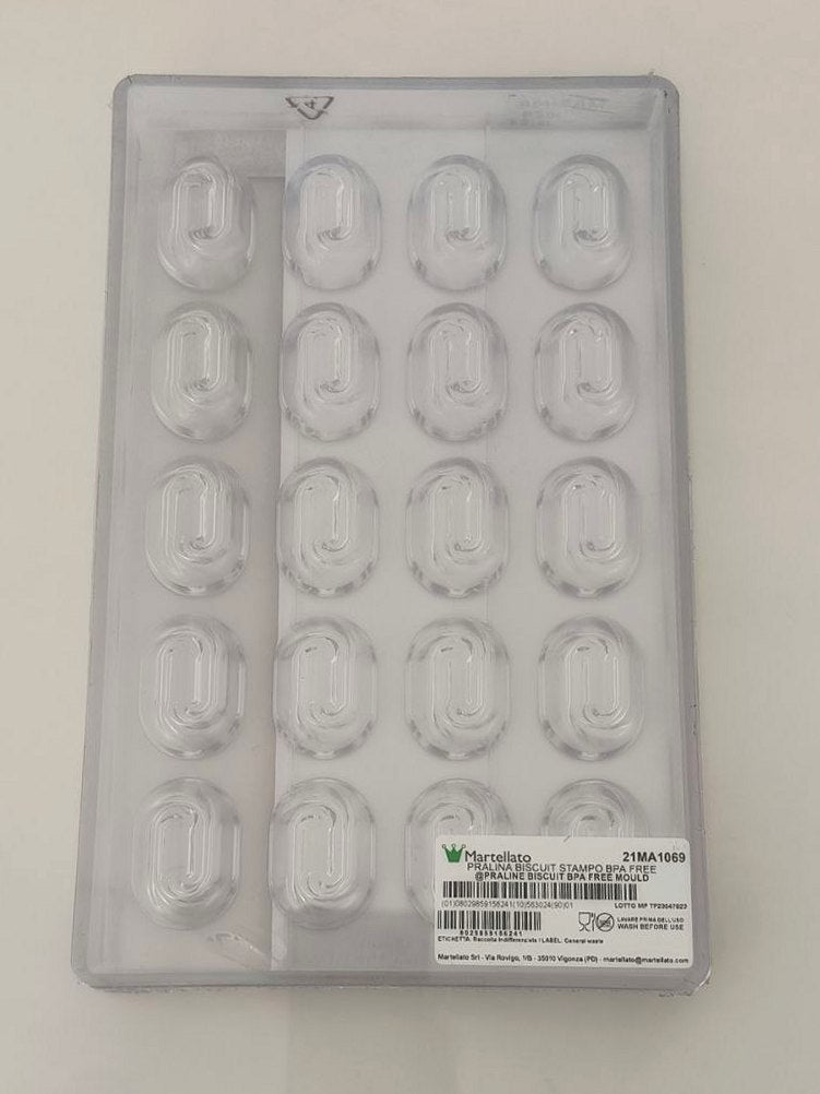 Martellato MA1069 / 10.5 g / 20 Cavities Polycarbonate Mould