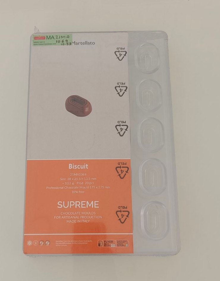 Martellato MA1069 / 10.5 g / 20 Cavities Polycarbonate Mould