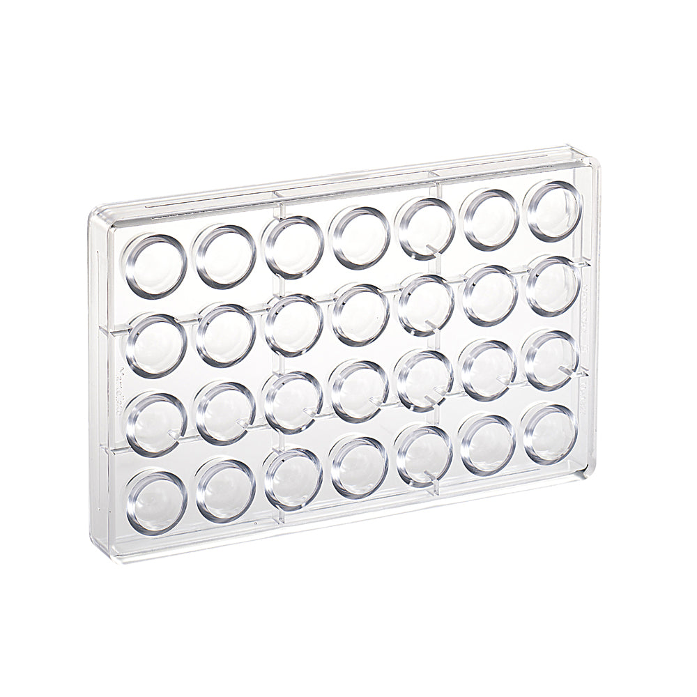 Martellato 21MA1927 / 11 g / 28 cavities Polycarbonate Chocolate Mould - Mangharam Chocolate Solutions