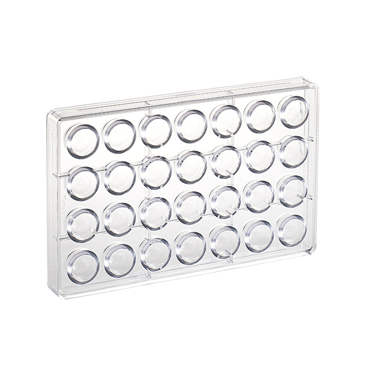 Martellato 21MA1927 / 11 g / 28 cavities Polycarbonate Chocolate Mould - Mangharam Chocolate Solutions