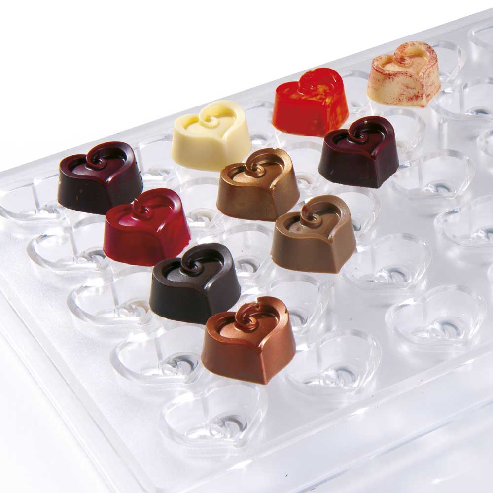 Martellato Polycarbonate Chocolate Mould MA1962 / 8 gm / 30 cavities - Mangharam Chocolate Solutions