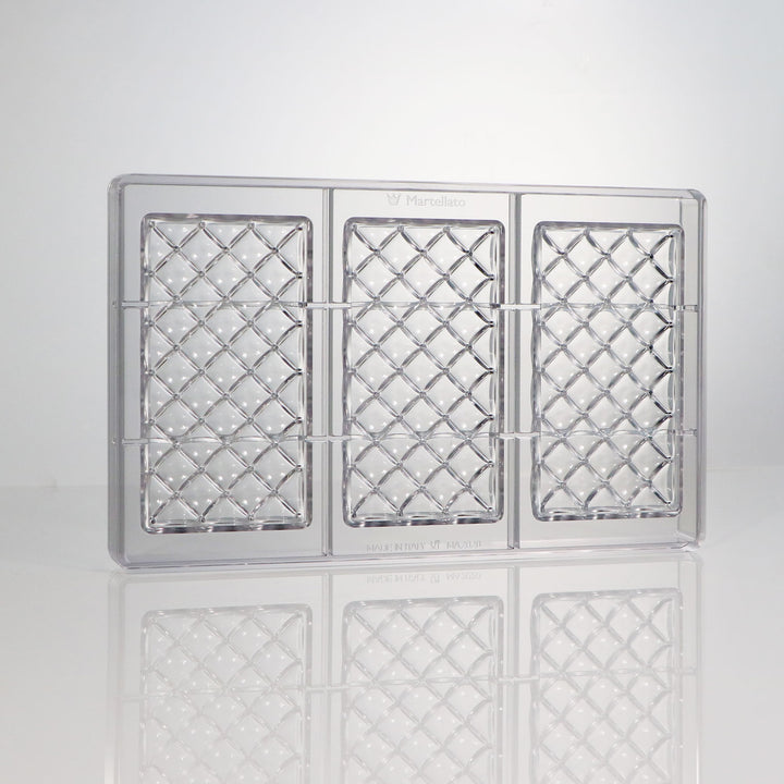 Martellato Polycarbonate Chocolate Mould MA2020 / 82 gm / 3 cavities