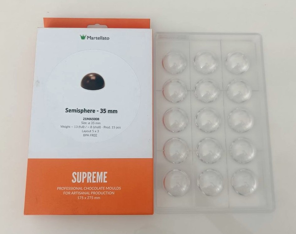 Martellato MA5008 / 13 gm / 15 cavities Polycarbonate Mould