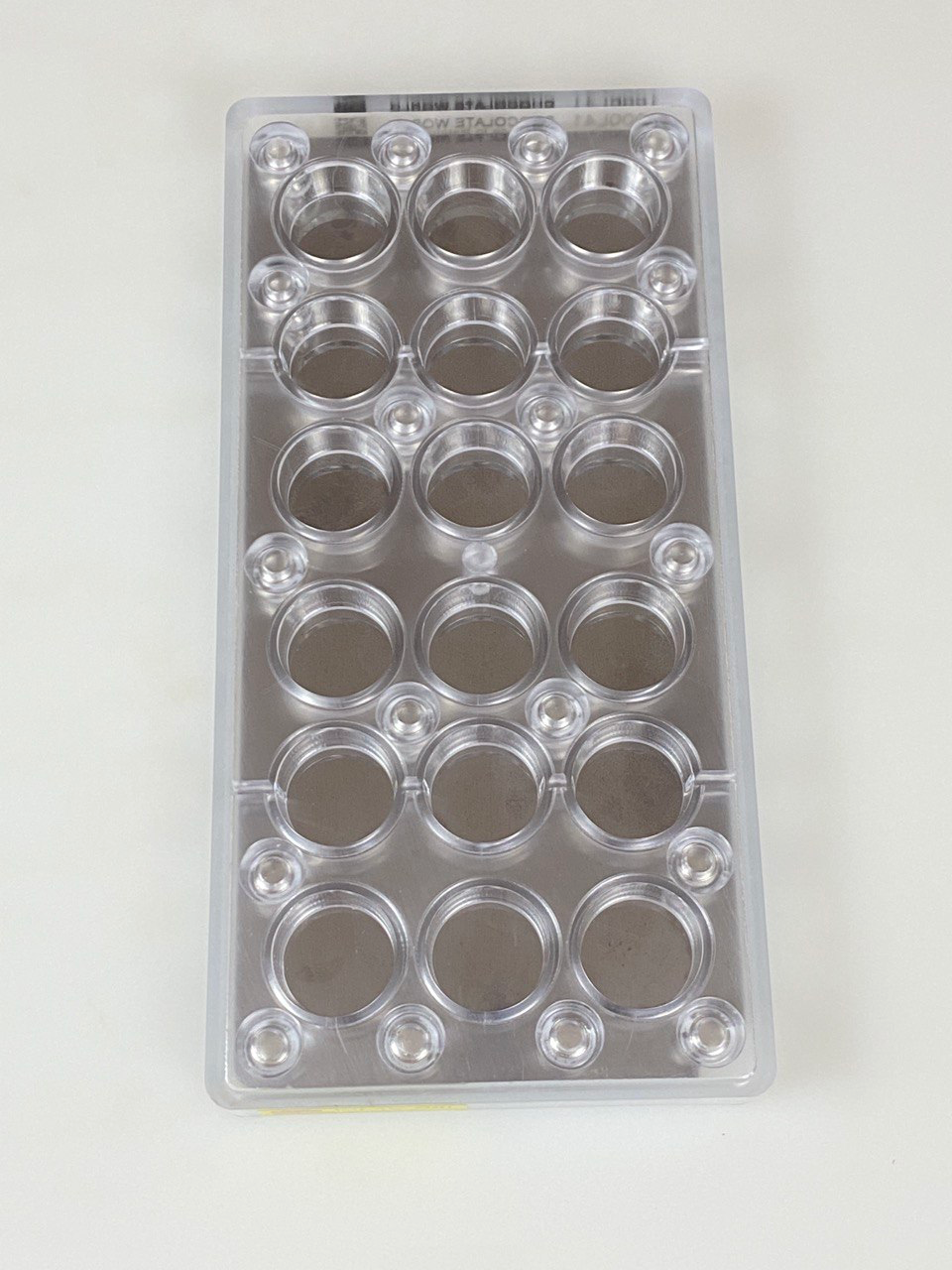 MMV 017 Round Magnetic Mould 36 x 27 MM + Logo Sheet Set