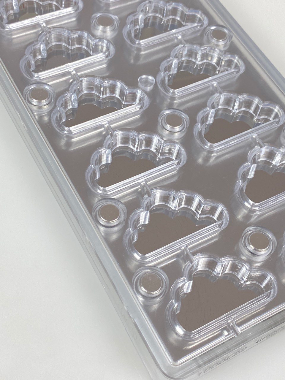 MMV 022 Cloud Magnetic Mould 45 x 25 MM + Logo Sheet Set