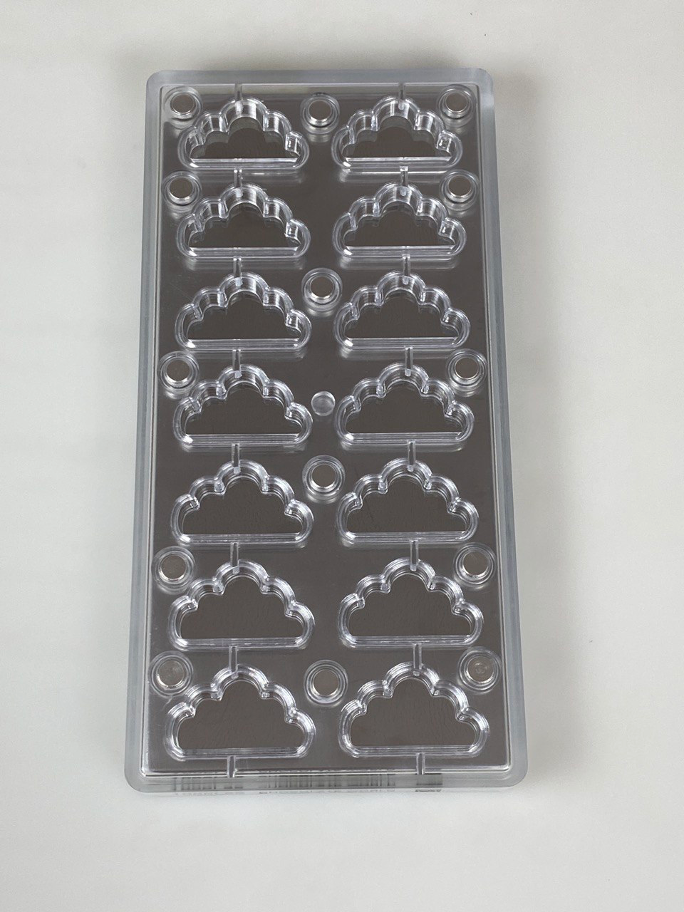 MMV 022 Cloud Magnetic Mould 45 x 25 MM + Logo Sheet Set