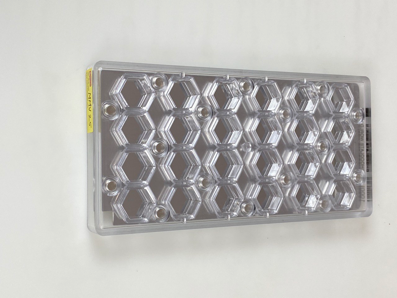 MMV 025 Hexagon Magnetic Mould  27 x 23.5 MM + Logo Sheet Set