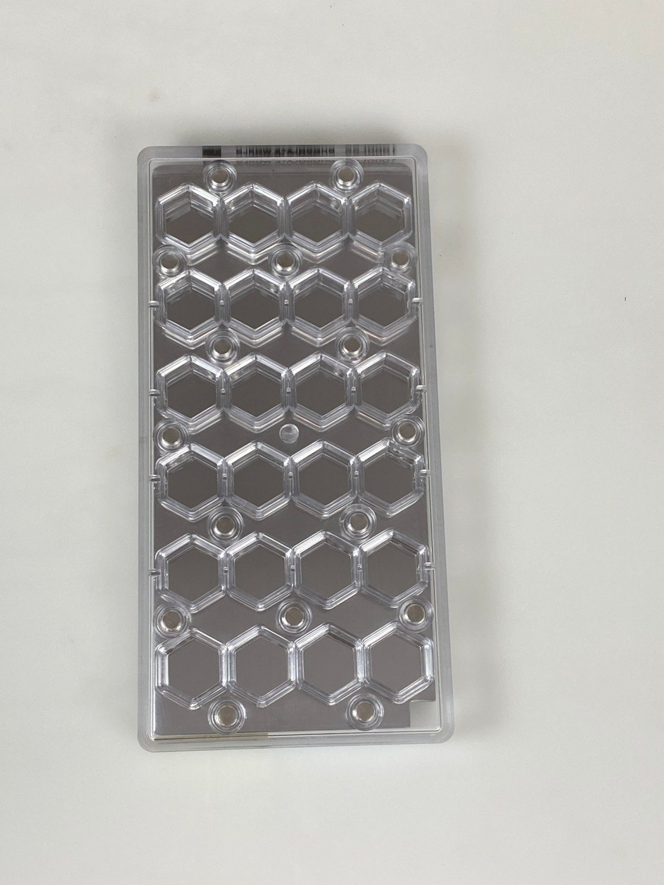 MMV 025 Hexagon Magnetic Mould  27 x 23.5 MM + Logo Sheet Set
