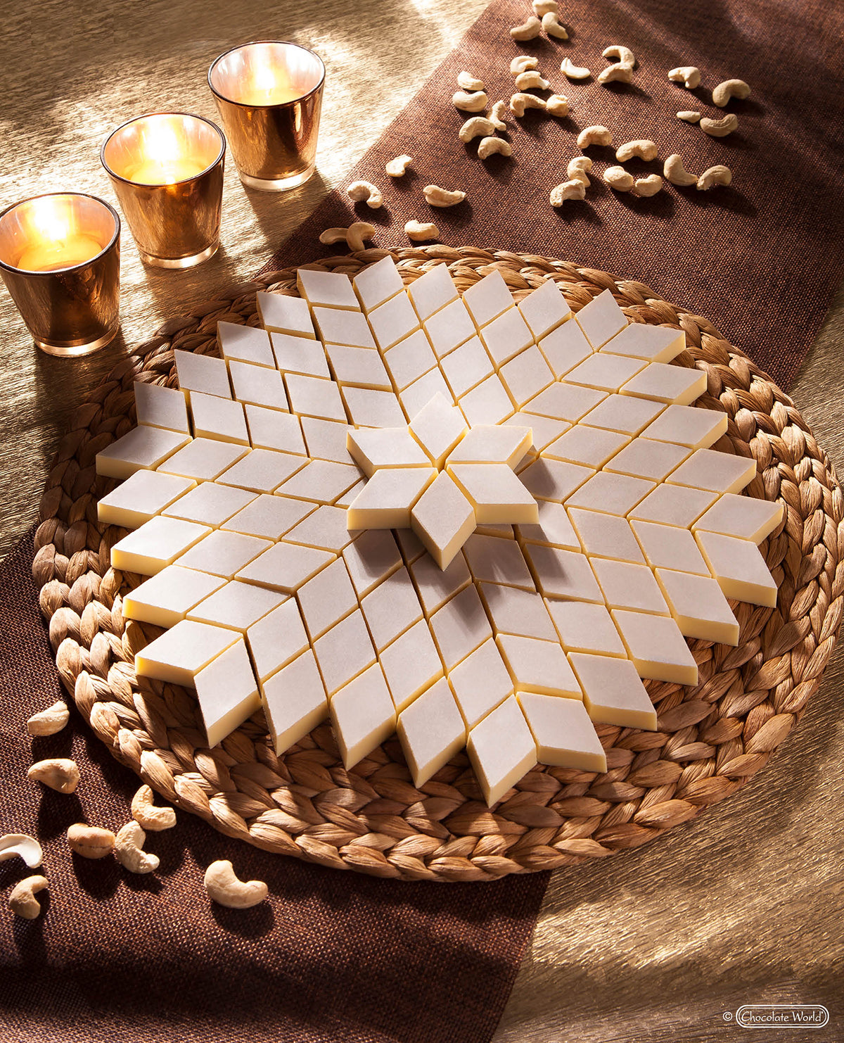 Chocolate World MMV043 / 9.5 gr / 18 cavities Polycarbonate Chocolate Mould