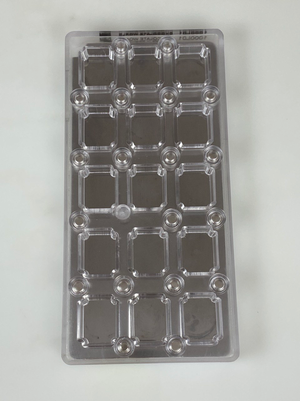 MMV 001  Rectangle Magnetic Mould 41 x 24 MM + Logo Sheet Set