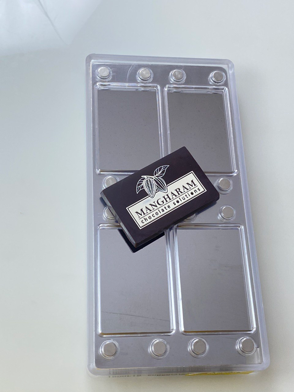 MMV 016 Business Card Magnetic Mould 85 x 55 MM + Logo Sheet Set