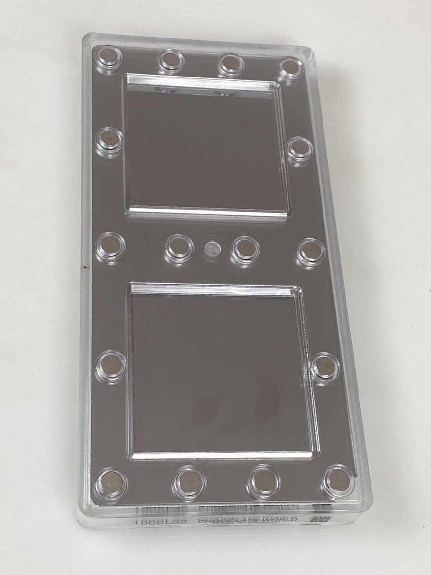 MMV 032 Square Magnetic Mould 84.5 x 84.5 MM + Logo Sheet Set