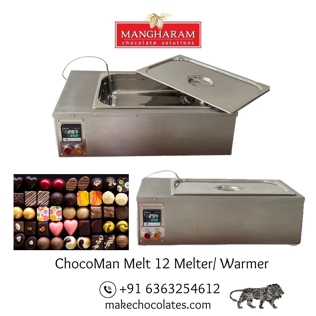 ChocoMan Melt 12, 12 Kg Chocolate Melter / Warmer for Coverture Chocolate