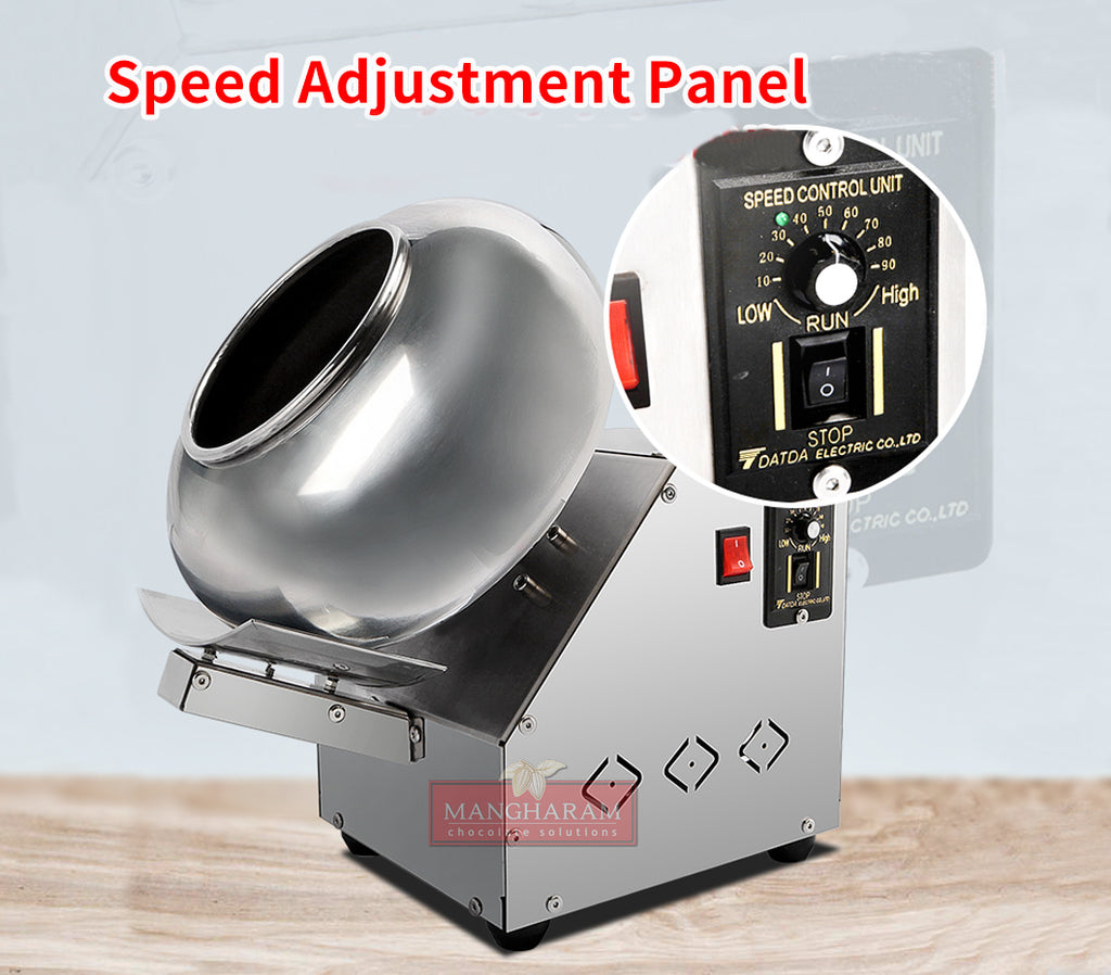 ChocoMan Spin Chocolate Coating & Panning Machine