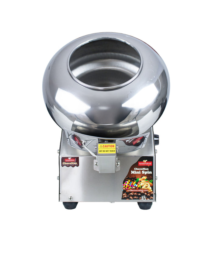 ChocoMan Mini Spin, Compact Chocolate Coating & Panning Machine upto 2Kg/Batch