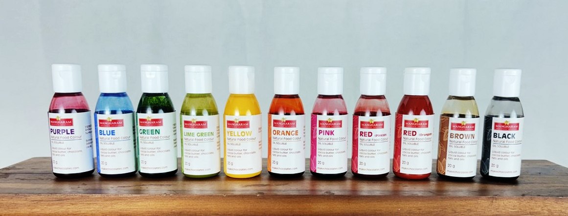 Natural Colours for Foods, Chocolates,Cocoa Butter etc