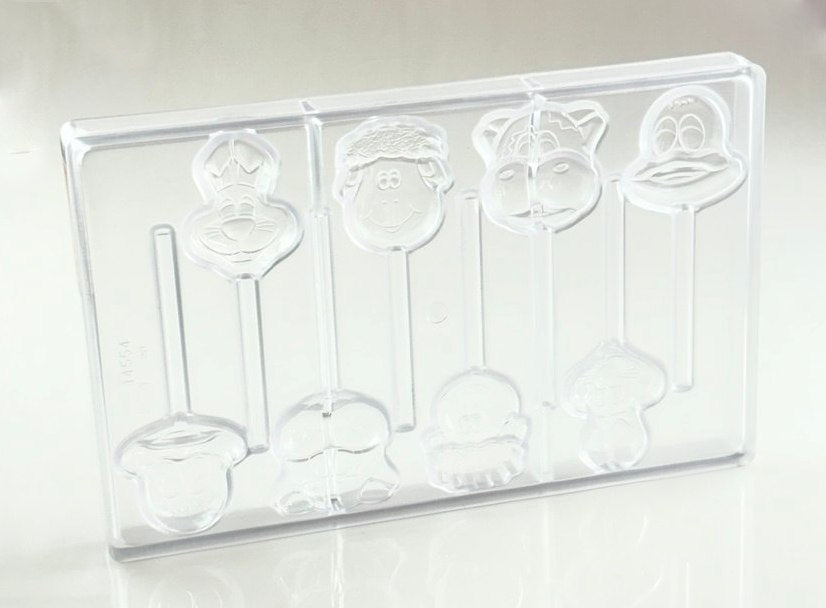 Cabrellon RA14554 / 17 - 19.2 g / 8 Cavities Polycarbonate Mould - Mangharam Chocolate Solutions