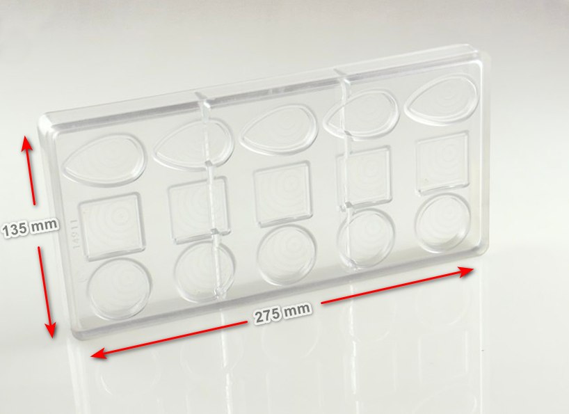 Caberellon RA14911 / 6 g / 15 Cavities Polycarbonate Mould