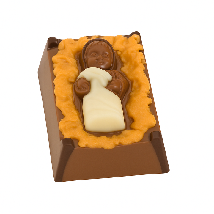 Mangharam Christmas Baby Jesus Chocolate Mould RH771005A - Ht 67mm