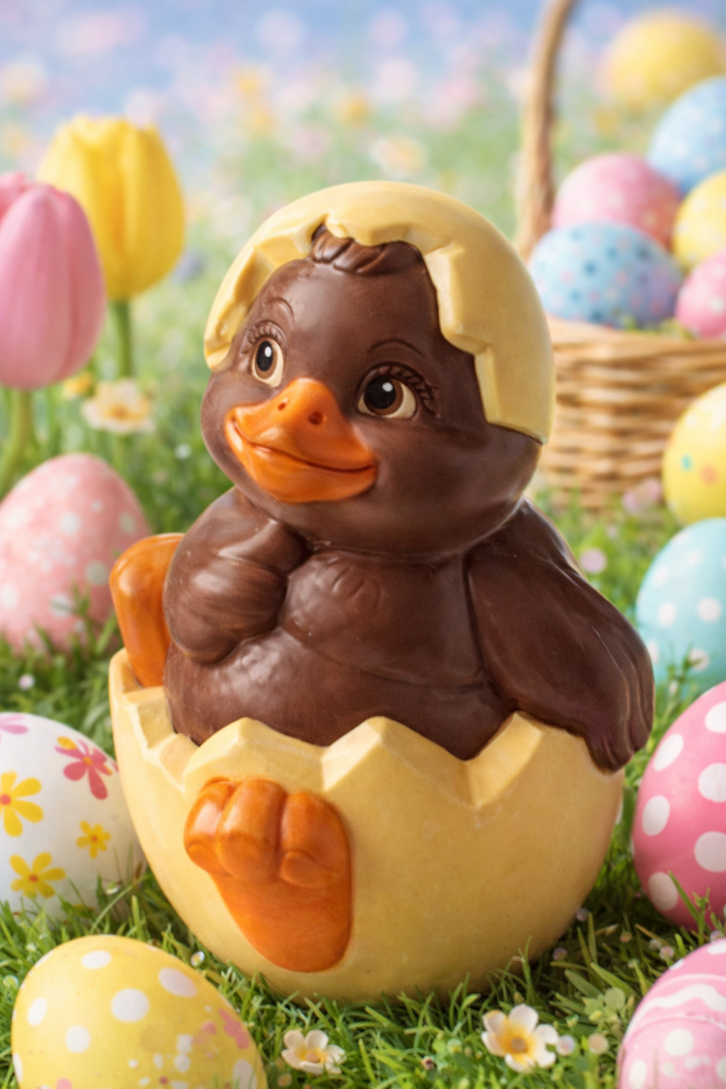 Easter Egg Chocolate Mould RH880M Hollow Figure Polycarbonate Mould