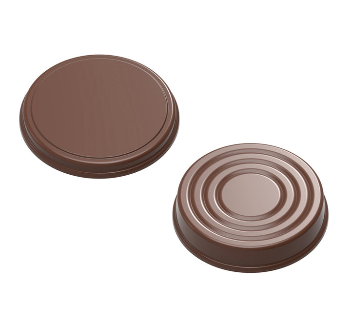 Chocolate World RM12166 / 50 g / 8 Cavities Polycarbonate Mould - Mangharam Chocolate Solutions