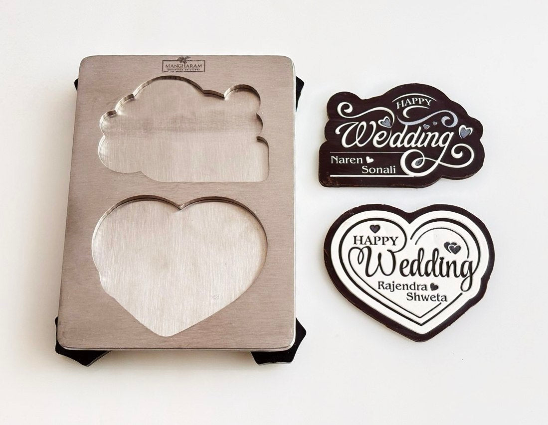 Mangharam Custom Chocolate Cake Topper  SSP 126C