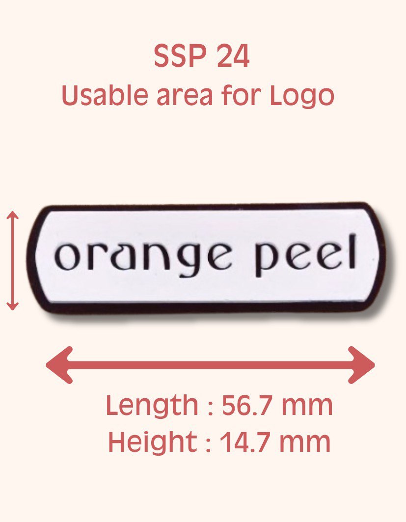 SSP 24 Name Plate Coin 60 x 18 MM + Logo Sheet Set