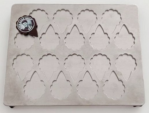 SSP 51 Medium Fancy  Round Placard 36 x 48 MM + Logo Sheet Set