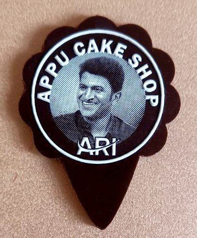 SSP 72 Medium Oval Flower Placard 41 x 44 MM + Logo Sheet Set