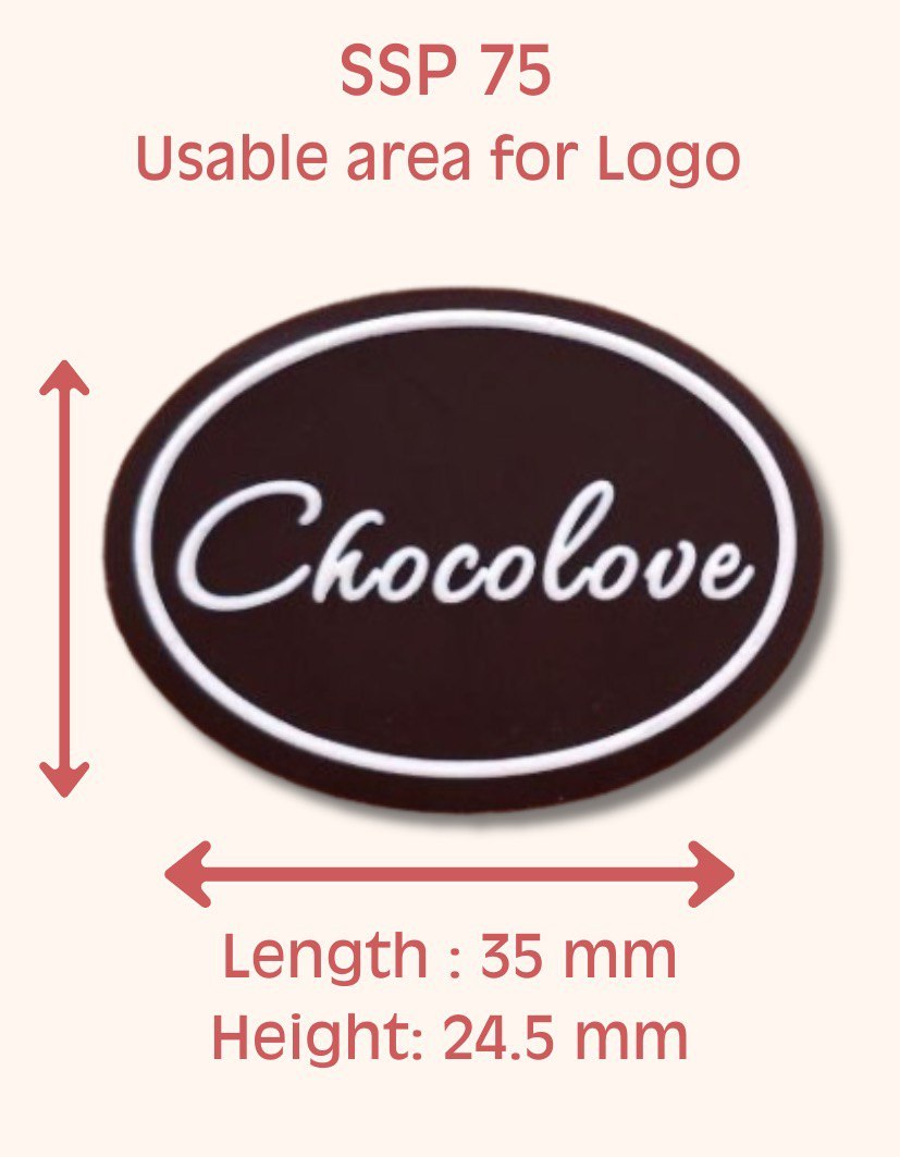 SSP 75 Large Oval Coin 39 x 29 MM + Logo Sheet Set