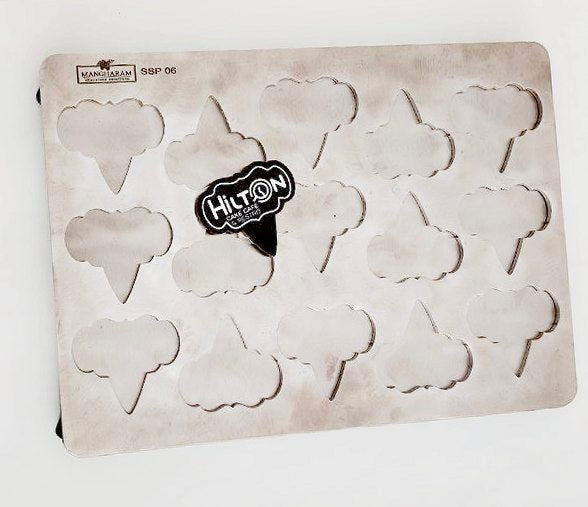 SSP 06 Small Fancy Oval Placard 42 x 36 MM + Logo Sheet Set