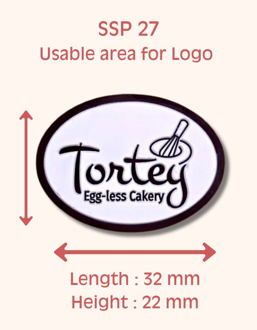SSP 27 Medium Oval Coin  35 x 25 MM + Logo Sheet Set