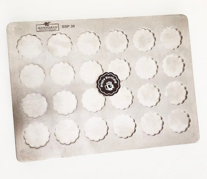 SSP 39 Small Round Flower Coin Dia. 31 MM + Logo Sheet Set