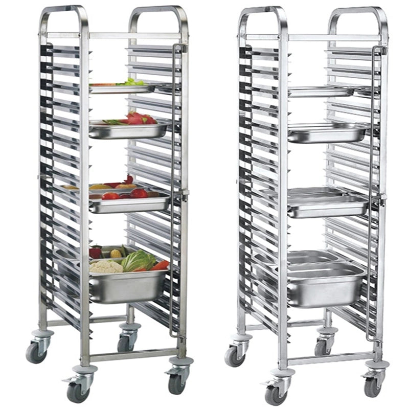 ChocoMan Stainless Steel Trolley - Set of 2