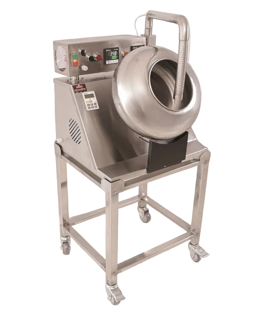 ChocoMan Spin Pro with Trolley, Chocolate Coating & Panning
