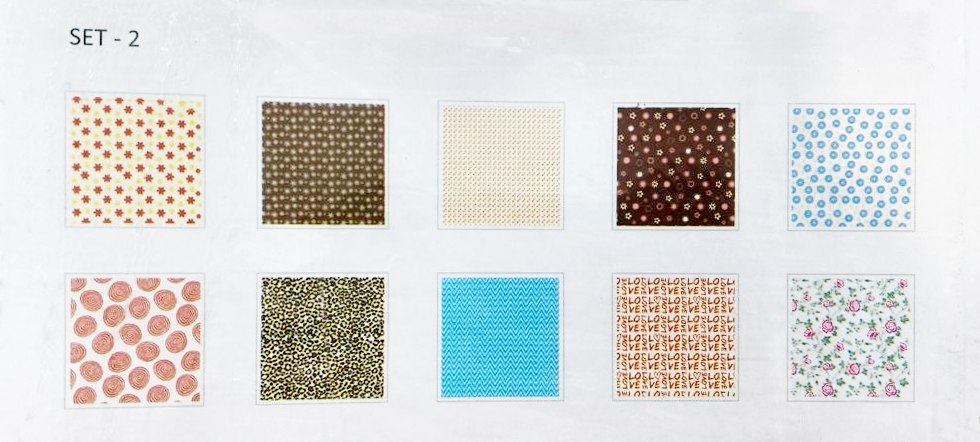 Transfer Sheets - Set 2