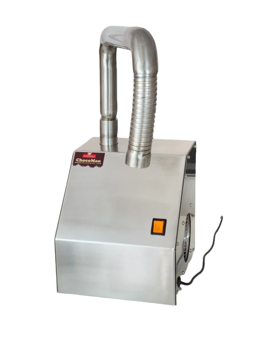 ChocoMan Mini Spin Chocolate Panning Machine + Mini Blower Combo