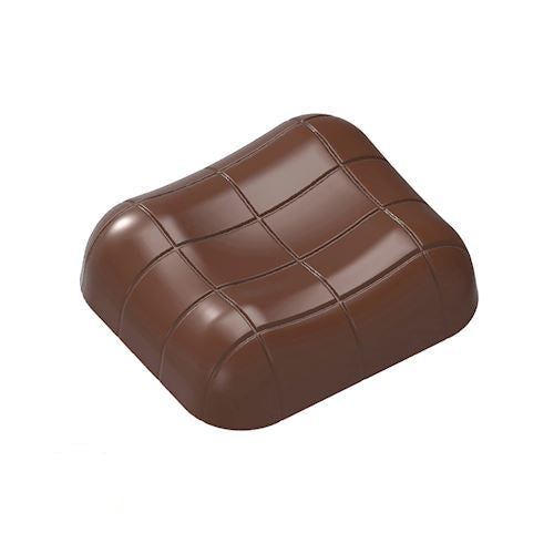 Chocolate Form CF0227 / 9.7 g / 21 Cavities Polycarbonate Chocolate Mould - Mangharam Chocolate Solutions