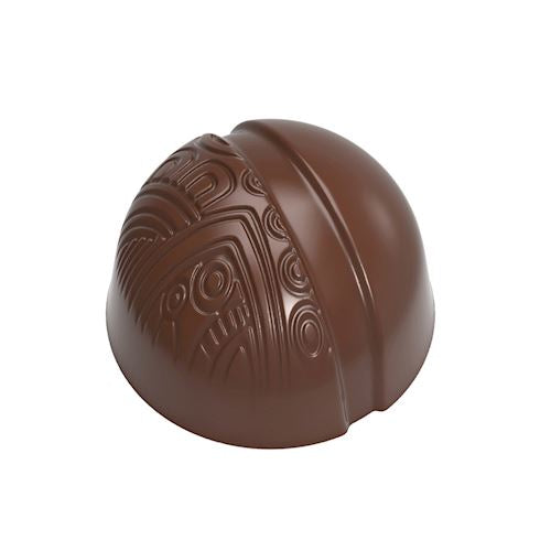 Chocolate Form Polycarbonate Mould CF0265 / 10.5 gr / 21 cavities from Italy